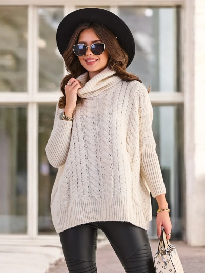 Royalfashion Women's Turtleneck Sweater