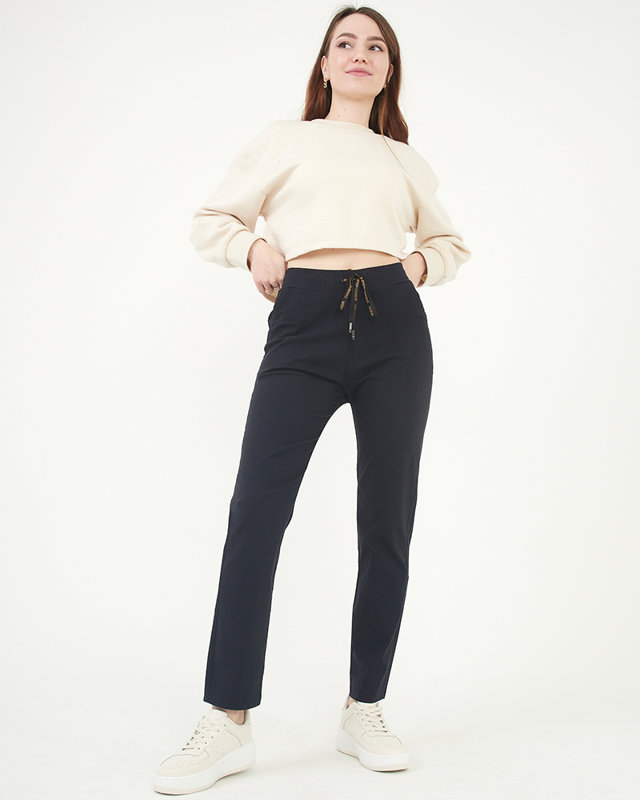 Черные женские брюки PLUS SIZE