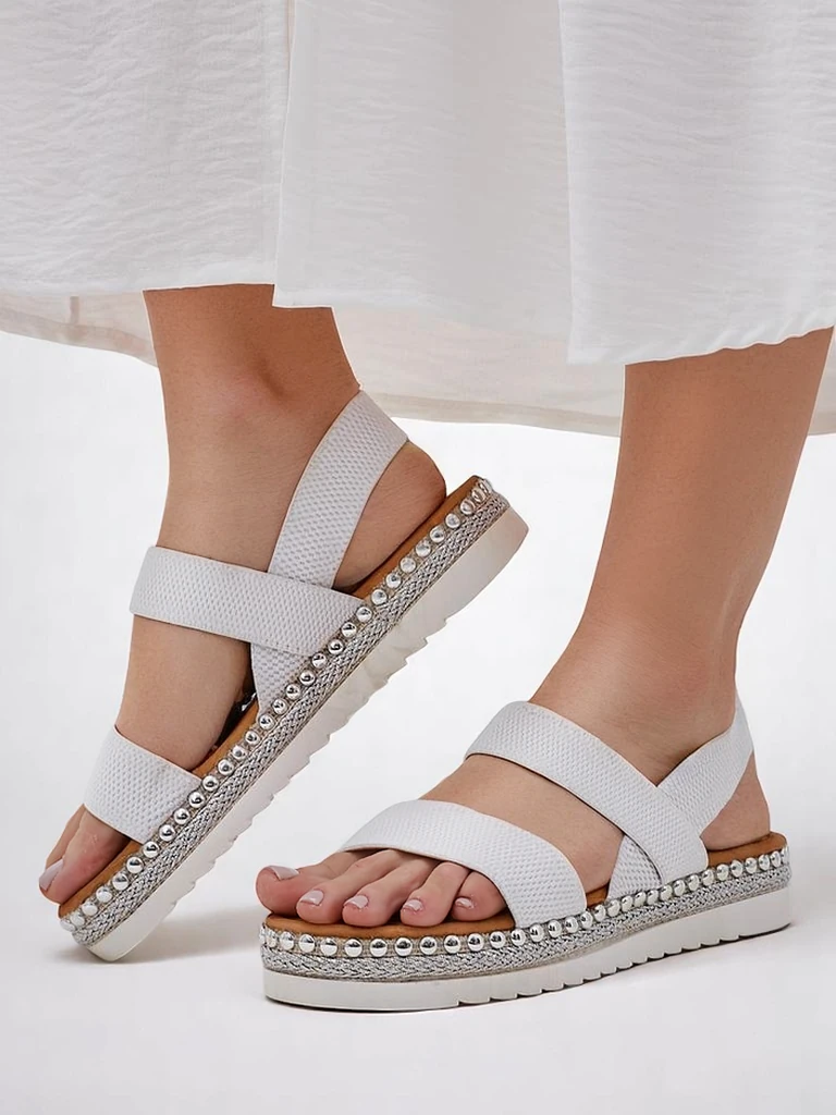 Royalfashion Women's sandals with a decorative sole Zindas