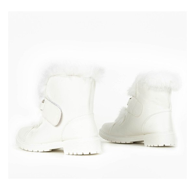 White girls 'boots with fur Neve - Footwear 1