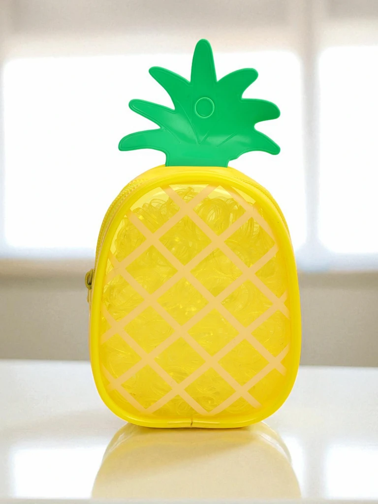 Royalfashion Multicolor Pineapple Silicone Elastics