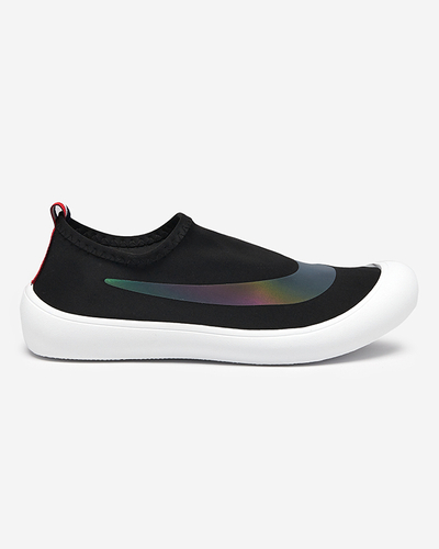 OUTLET Melnas sieviešu uzvelkamas kedas Lerick - Footwear