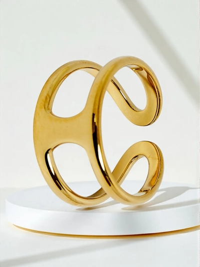 Dolce Vita Bangle Bracelet with Decorative Charms