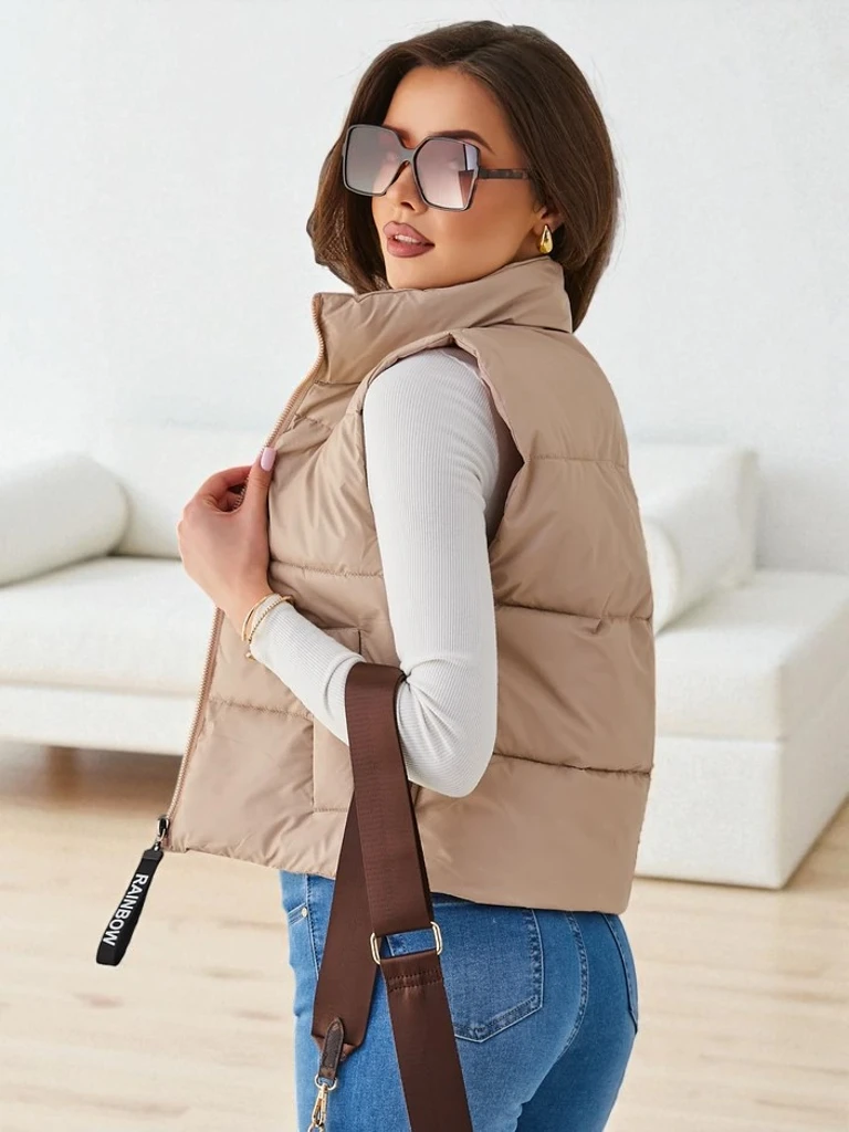 Royalfashion Sieviešu īss vests