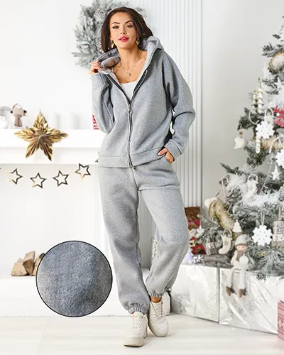 Royalfashion Sieviešu kokvilnas treniņtērpa komplekts