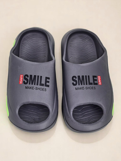 Royal Fashion Universal Rubber Flip-Flops Super Smile