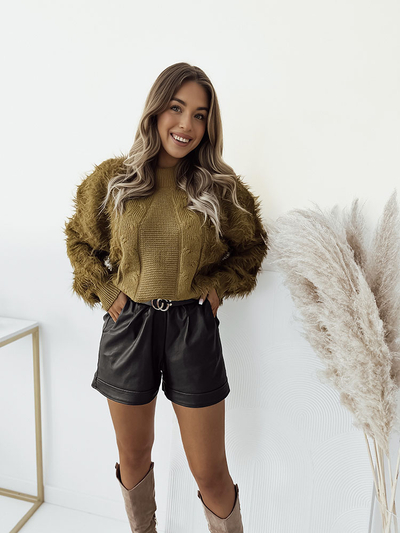 Royalfashion Sinepju pūkains džemperis sievietēm