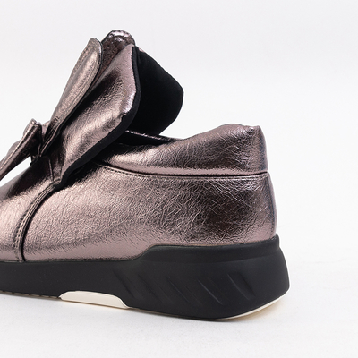 Graphite children's sports shoes with Elira decorations - Footwear