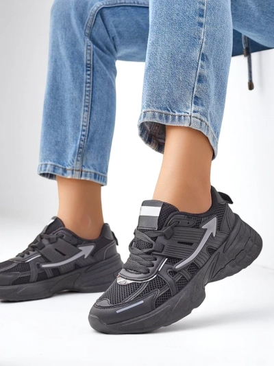 Royalfashion Sieviešu sporta sneakeri uz bieza zole Beysa