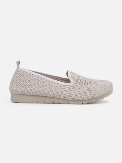 Moda Bella Beige Women's Flat Heel Shoes