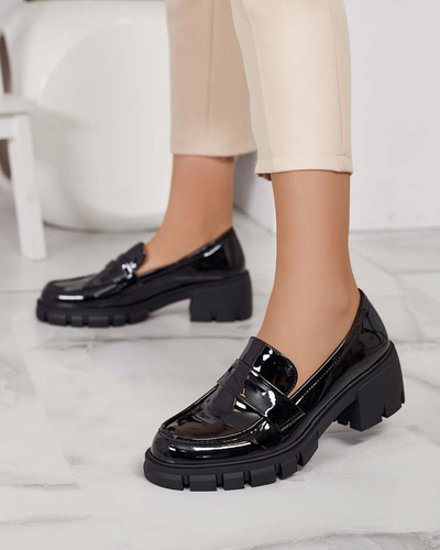 Royalfashion Sieviešu mokasīni uz zema stila Denebel