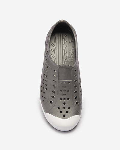 Grey openwork children's rubber sneakers Jiteri - Footwear