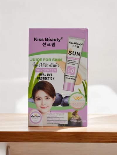 Kiss Beauty Saules aizsargkrēms 50 SPF 30mlx10gab iepakojumā