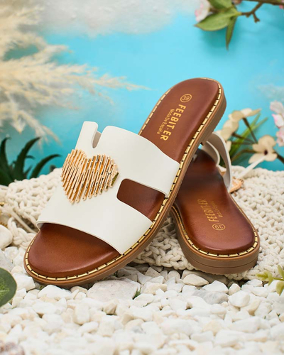 Royalfashion Женские шлепанцы на плоской подошве Ortyca