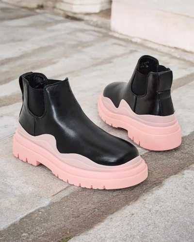 Royalfashion Women's slip-on boots Derri