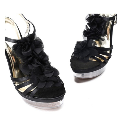 Benitana's black high heel sandals - Footwear