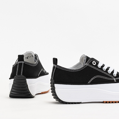 Black Women's Platform Trainers Trenicso - Footwear