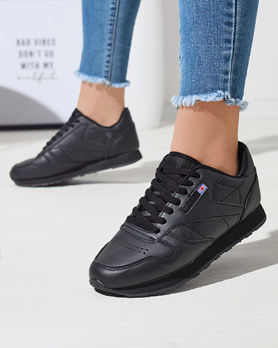 Sieviešu sporta apavi melnā krāsā Siponit- Footwear