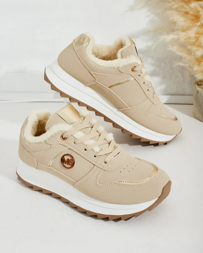 Royalfashion Siltas sieviešu kedas ar kažokādu Boris