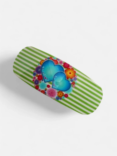 Colorful Children's Hair Clip with Hearts