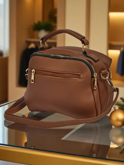 Small women's eco-leather bag Melisse