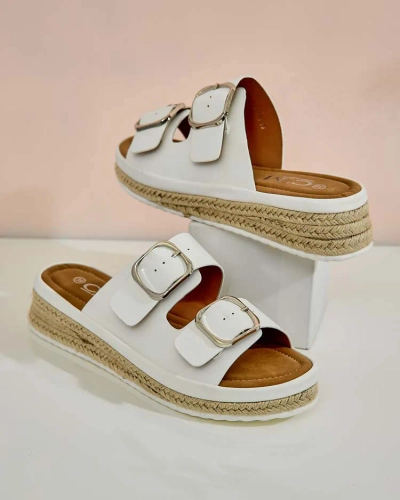 Royalfashion Sieviešu čības ar sprādzēm Ossfo