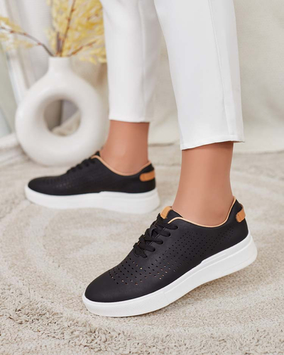 Royalfashion Women's openwork sports shoes Deromias
