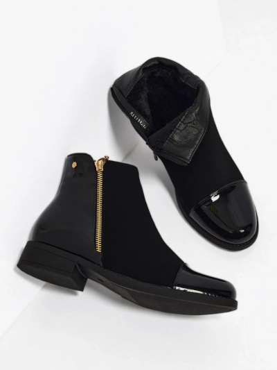 Women's eco-leather ankle boots Serelith