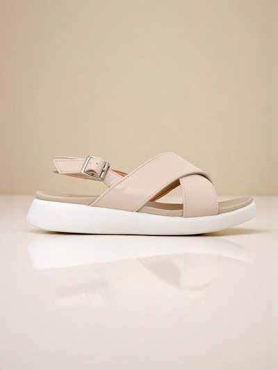 Royalfashion Women's Riva Star Chunky Sole Sandals