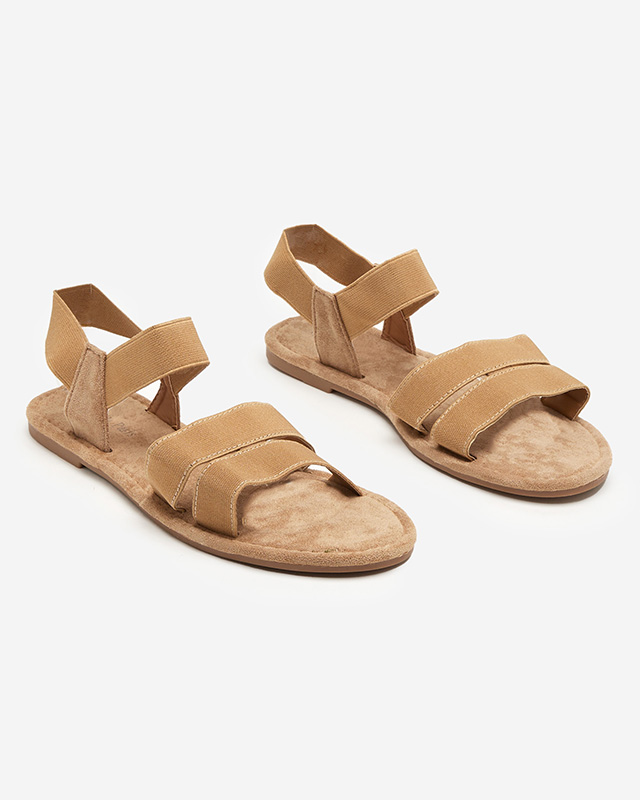 Light brown women's sandals Stalia - Shoes