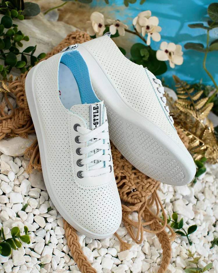 Royalfashion Women's Umurra Openwork Sneakers