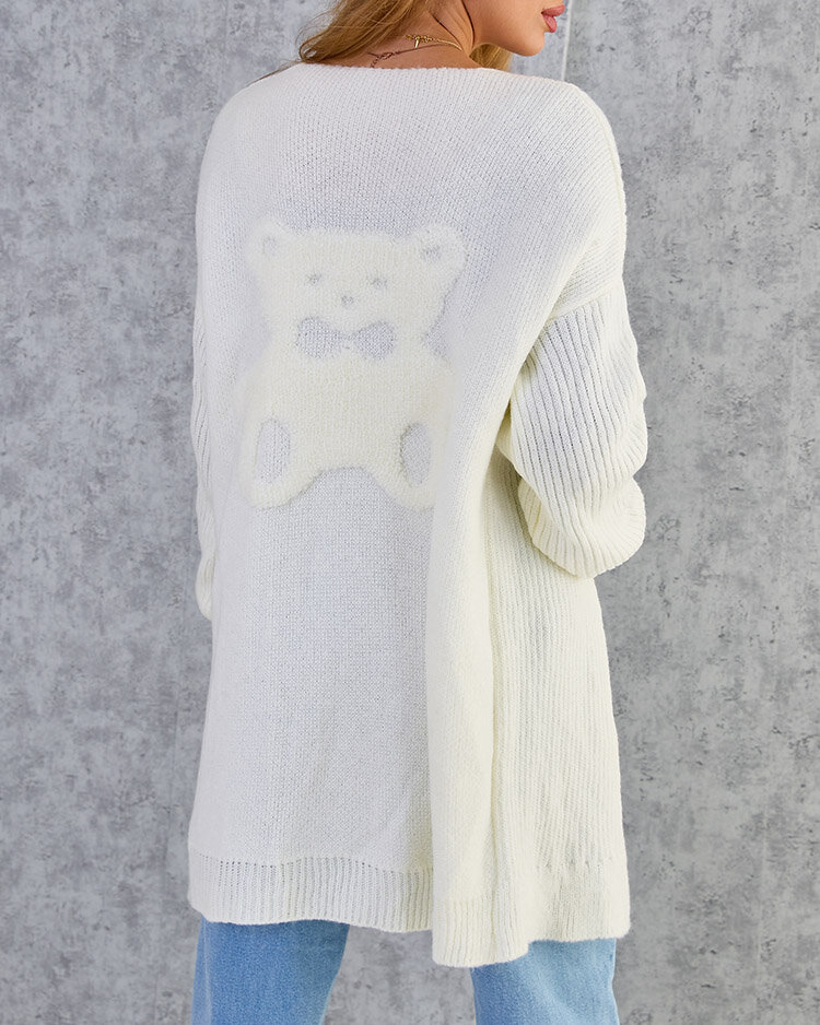 Royalfashion Fuchsia women's bedspread sweater