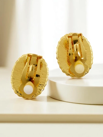 Royalfashion Auskari sievietēm ar klipšiem, ar kristālu un kubisko cirkoniju