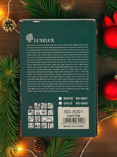 Scented Christmas Candle Merry Christmas Happy New Year