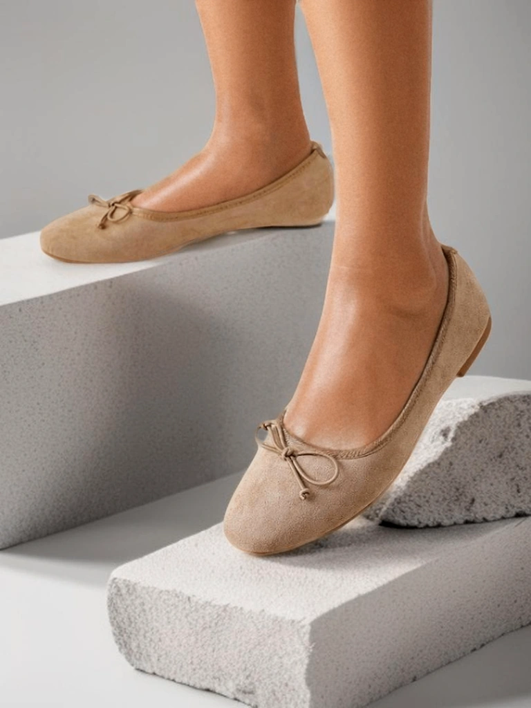 Royalfashion sieviešu baleta kurpes ar loku Zaame