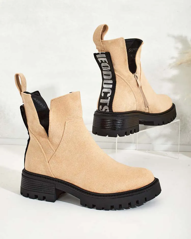 Royalfashion Women's Gorgie cutout boots