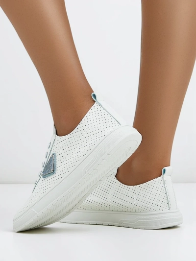 Royalfashion Lace-up women's sporty shoes with a print Fennie
