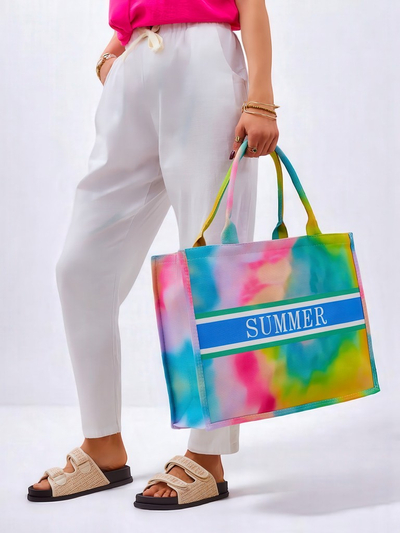 Royal Fashion Colorful Summer Fabric Bag