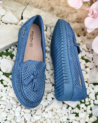 Royalfashion Sieviešu ažūra mokasīni Molaffa