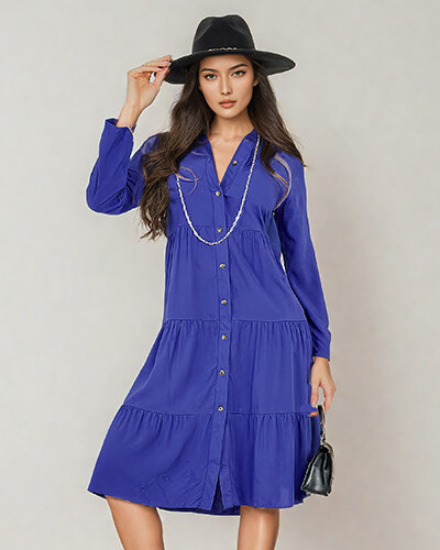 Royalfashion Women's midi dress