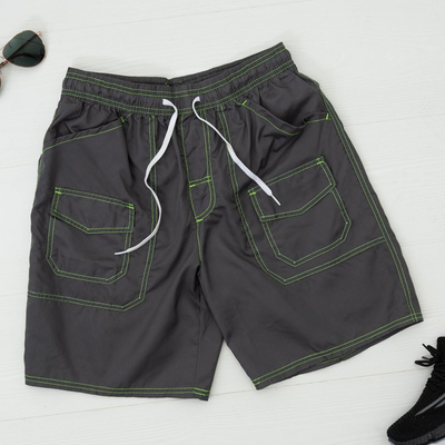 Pelēki vīriešu sporta šorti - Apģērbs