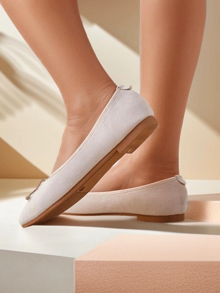 Royalfashion Women's ballet flats with a bow Zaame