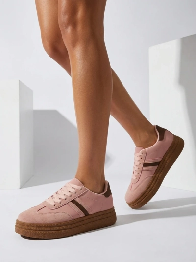 Flora Women's Pink Ecological Sports Sneakers for Summer