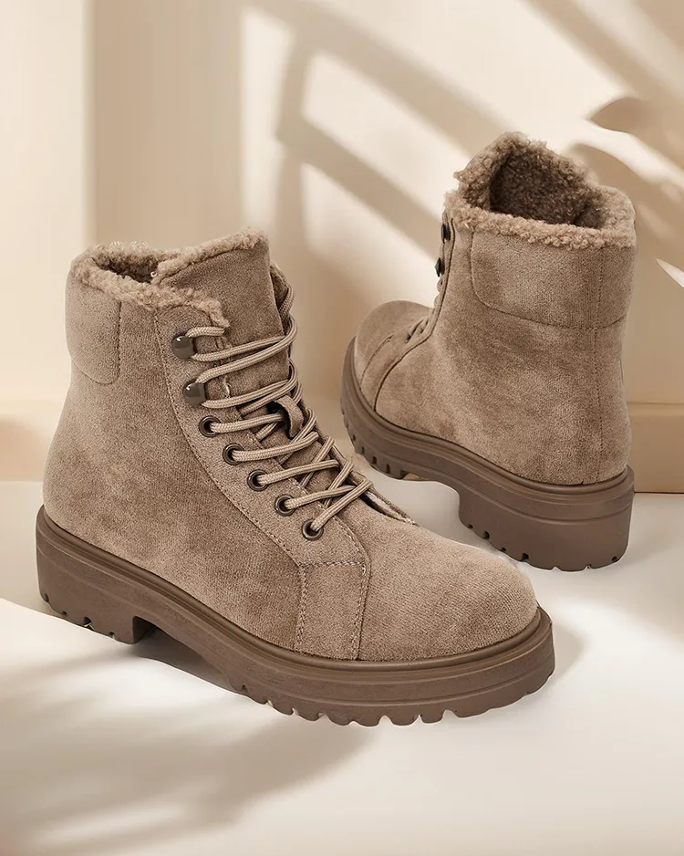 Royalfashion Women's lace-up boots Vesot