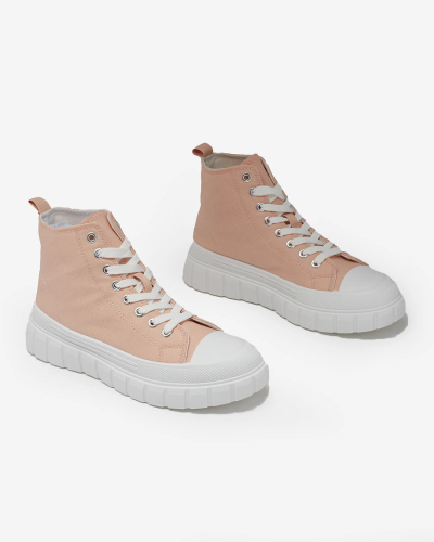 Royalfashion Powder Женские высокие кеды Ates Sneakers