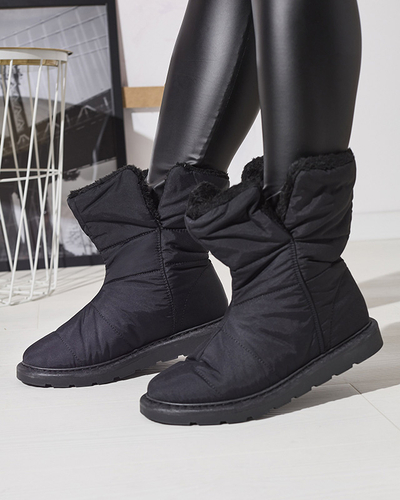Royalfashion Black women's shoes a'la snow boots Kalioli