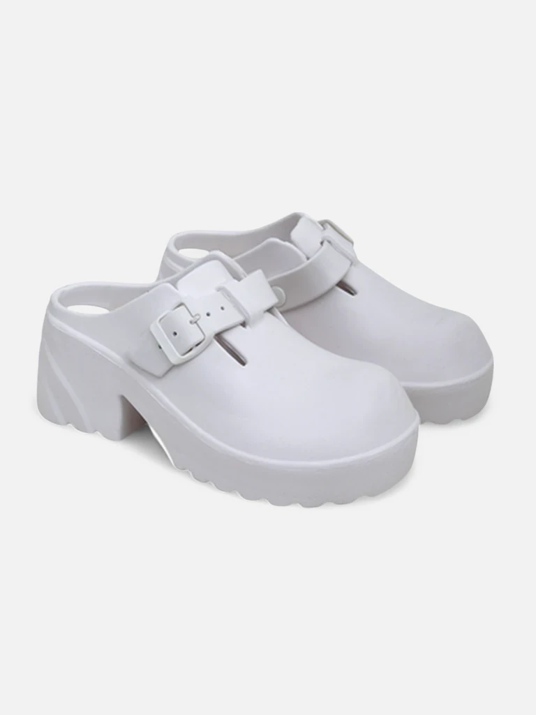 Royalfashion sieviešu gumijas papēžu čības Voxones