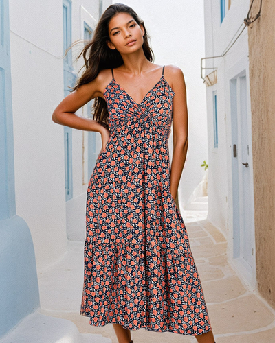 Royalfashion Women's long floral dress