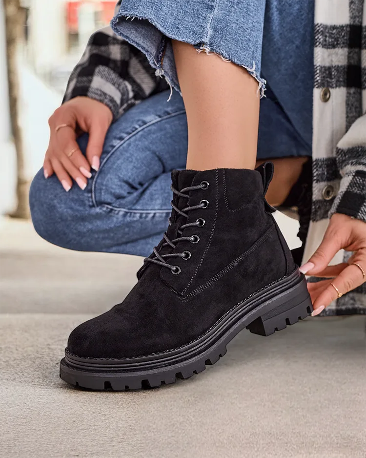 Royalfashion Sieviešu Traperu Zābaki Savbery