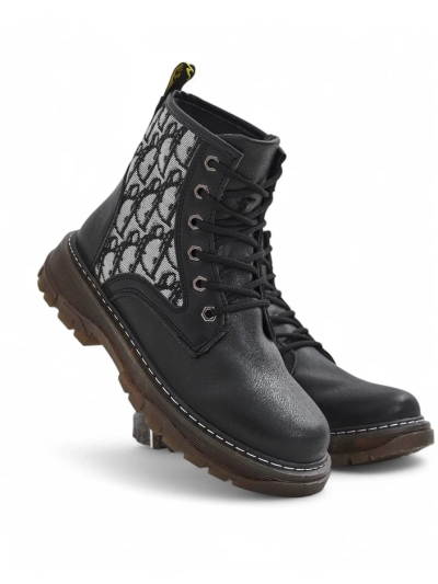 Royalfashion Sieviešu potītes zābaki ar apdruku Efrioz